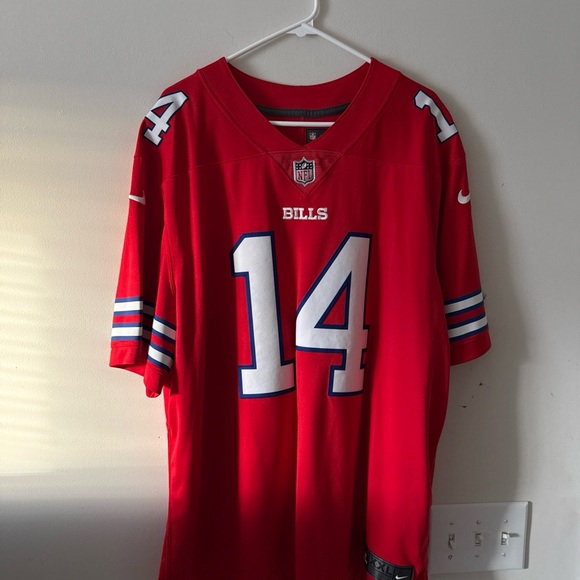NFL Red and Blue Men's Jersey